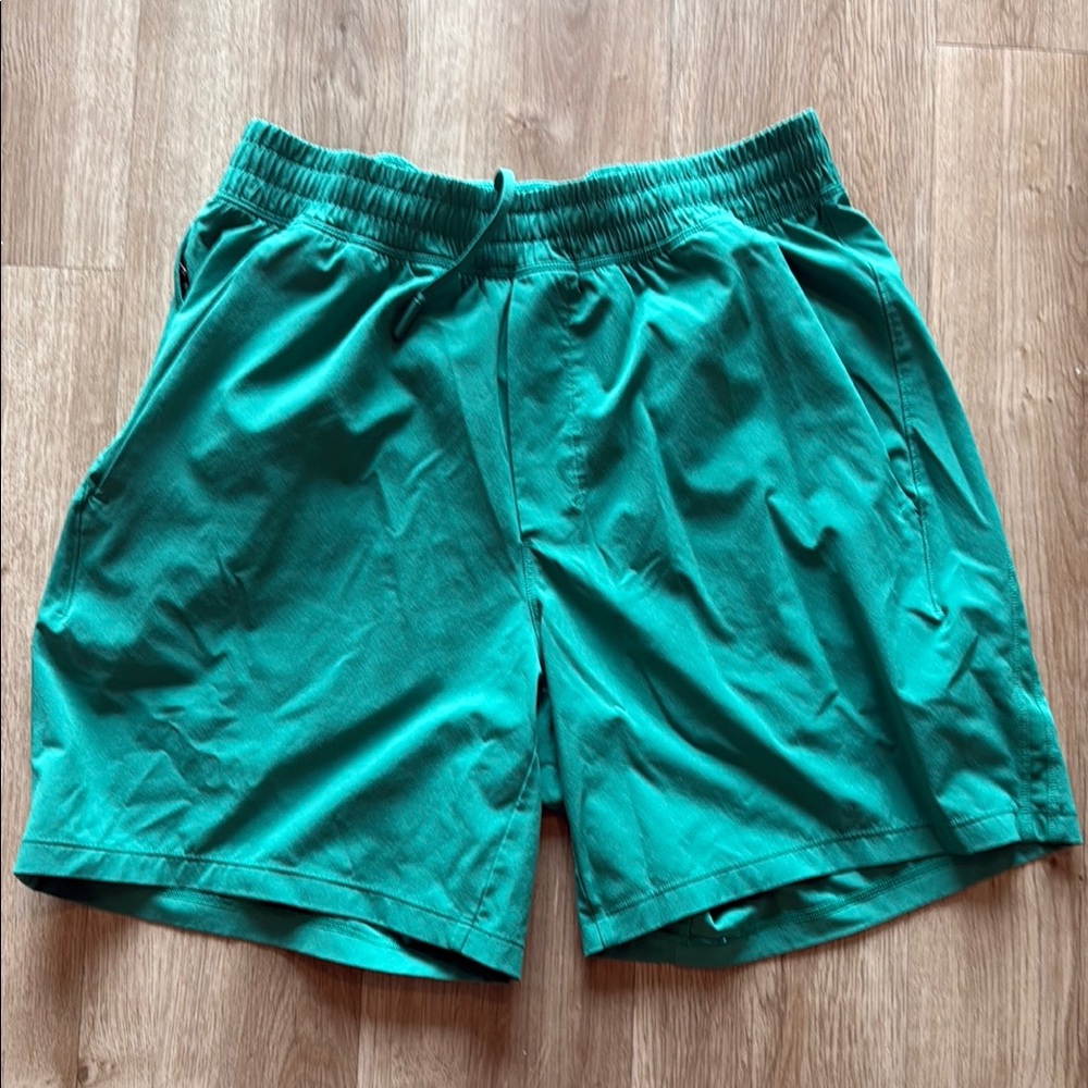 lululemon athletica Teal Athletic Shorts